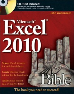 Excel 2010 Bible - John Walkenbach - 9780470474877