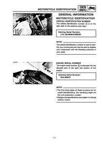 Yamaha TW200T Motorcycle Workshop Service Repair Manual 1987-2000