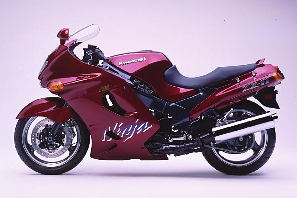 Morse kode kapok kurve Kawasaki ZX-11 Ninja, ZZR1100-D1~D9 Motorcycle Workshop Service Manual  1993-2001 • PageLarge