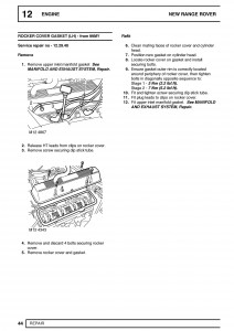 Range Rover (Mark II/P38) Workshop Service Repair Manual 1995-2002 (2,000+ Pages, Searchable, Printable, Bookmarked, iPad-ready PDF)