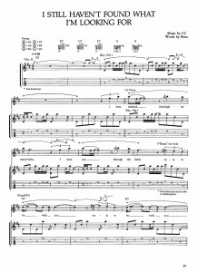 U2 - The Joshua Tree Sheet Music (Songbook)